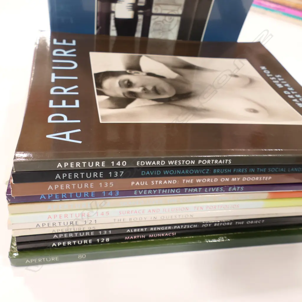 TWELVE APERTURE MAGAZINES: ISSUES 80-145 Image 1++